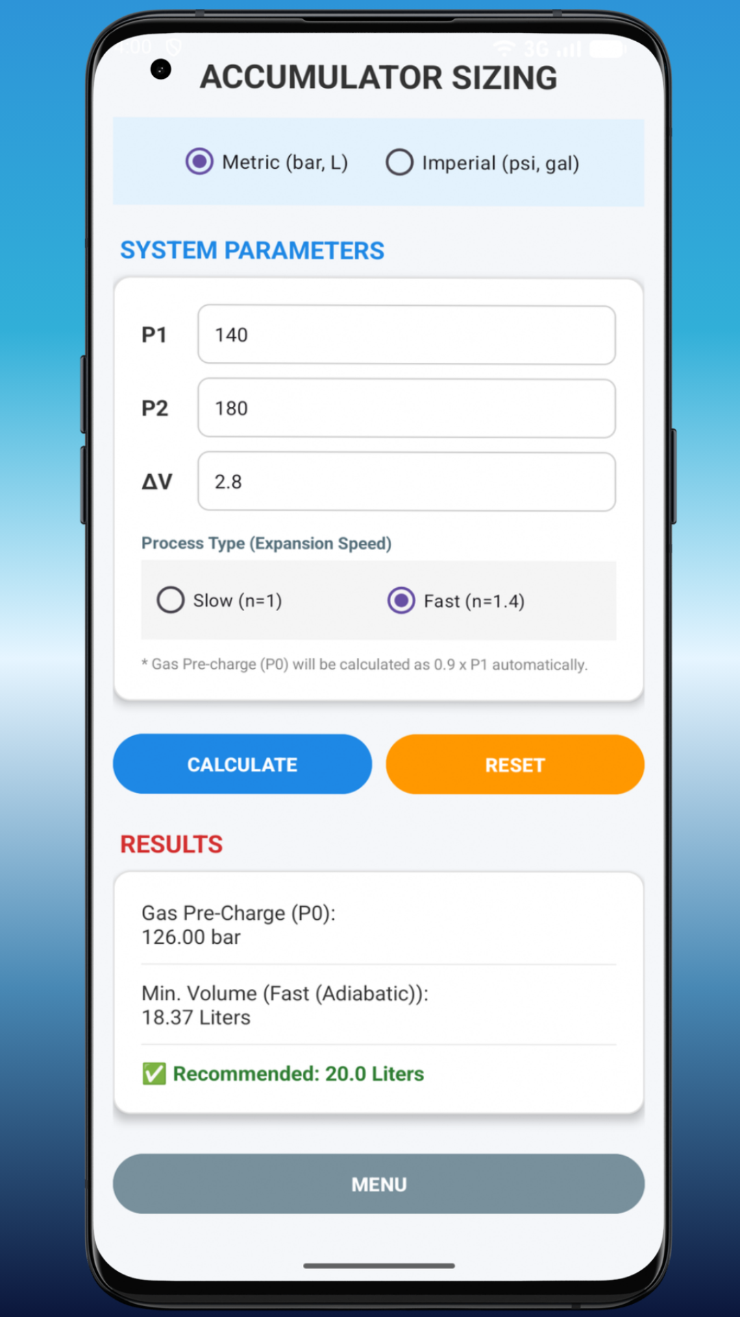 Accumulator Selection
